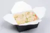 #1  4-3/8 X 3-1/2 X 2-1/2 BLACK FOLDING TO-GO BOX