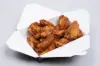 #2  7-3/4 X 5-1/2 X 1-7/8 BLACK FOLDING TO-GO BOX