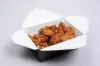#3  7-3/4 X 5-1/2 X 2-1/2 BLACK FOLDING TO-GO BOX
