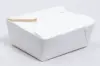 #4  7-3/4 X 5-1/2 X 3-1/2 WHITE FOLDING TO-GO BOX