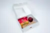 9-1/4 X 7-3/8 X 3-1/8 WHITE TAMPER EVIDENT CARRY OUT BOX - WINDOW