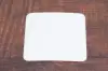 4" WHITE SQUARE STRAIGHT BUDGETBOARD
