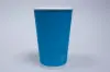 16OZ HOT GROOVE PAPER CUP ELECTRIC BLUE
