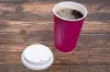 16OZ HOT GROOVE PAPER CUP HOT PINK