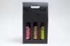 7-7/8 X 2-1/2 X 13-1/4 WIND BOTTLE BOX BLACK LINEN 3 BOT