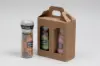 5-1/8 X 2-3/8 X 5-7/8 WIND CARRIER KRAFT RIBBED 2 JAR