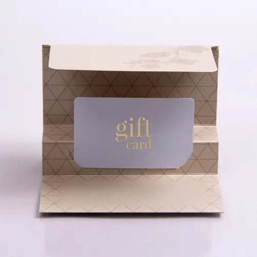 <5X3-3/8 GIFT CARD FOLDERS CHAMP VINEYARD