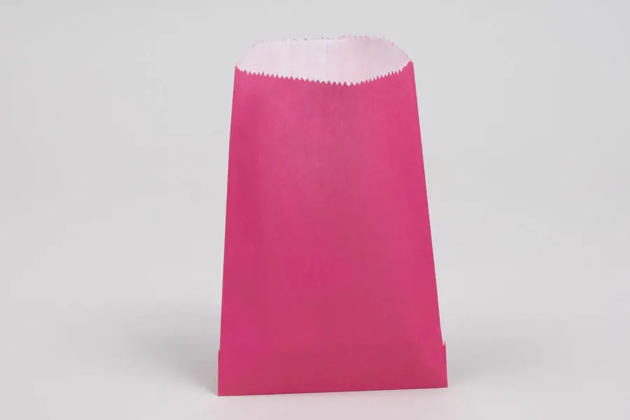 1/4#  4 3/4 X 6 3/4 WILD ROSE GOURMET GLASSINE MERCHANDISE BAG
