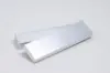 <#82A - JEWELRY BOX-SILVER LINEN