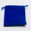 5X7 VELVET POUCH ROYAL BLUE