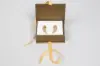 3-1/2X2-1/8X1 MATTE GOLD W/ GOLD RIBBON JEWELRY BOX