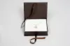5X3-1/2X1-1/2 MATTE CHOCOLATE W/ CHOCOLATE RIBBON JEWLERY BOX