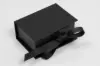 3-1/2X2-1/8X1 MATTE BLACK W/ BLACK RIBBONJEWELRY BOX