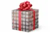 24X417 GW-9506 S9 RED & GREEN HUNT PLAID METALLIZED