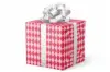 24X417 GW-9514 S6 RED & PINK HARLEQUIN EMBOSSED