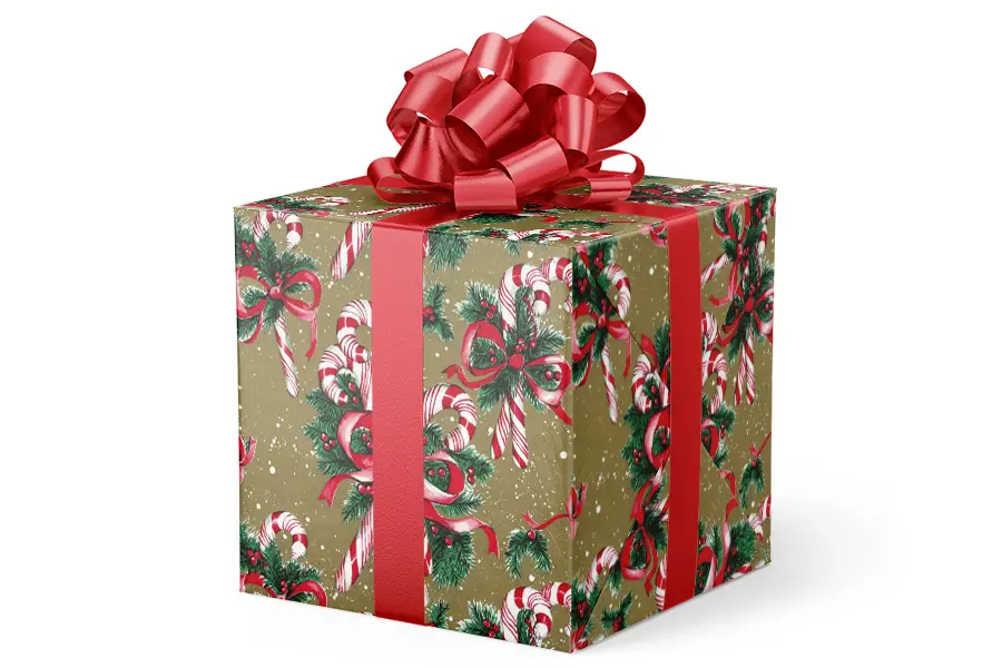 24X417 VAL-5011 CANDY CANE & BERRIES 50#