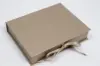 7X5-1/2X1-1/4 MATTE CHAMPAGNE W/ CHAMPAGNE RIBBON JEWELRY BOX