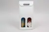 7  X  3-1/2  X  15 WIND BOTTLE CARRIER SPUN BIANCO 2 BOT