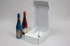 7-1/4 X 3-1/2 X 13-3/8 BOTTLE BOX SPUN BIANCO 2 BOT W/INSERTS