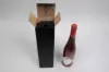 3-1/2 X 3-1/2 X 15 BOTTLE BOX BLACK LINEN 1 BOT TOP OPENING