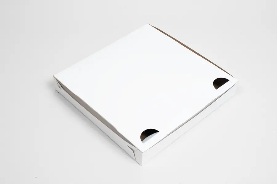10 X 10 X 1-1/2 WHITE 1PC PIZZA BOX