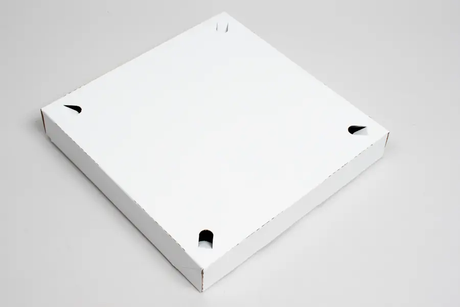 10 X 10 X 1-1/2 WHITE 1PC AUTO PIZZA BOX