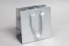 6-1/2 X 3-1/2 X 6-1/2 SILVER STARDUST SPARKLE EUROTOTE