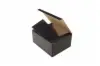 11-3/4 X 9-3/8 X 4-3/4 BLACK LINEN EXEC TUCK BOX W/BOTTOM BOARD