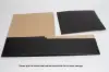 11-3/4 X 9-3/8 X 4-3/4 BLACK LINEN EXEC TUCK BOX W/BOTTOM BOARD