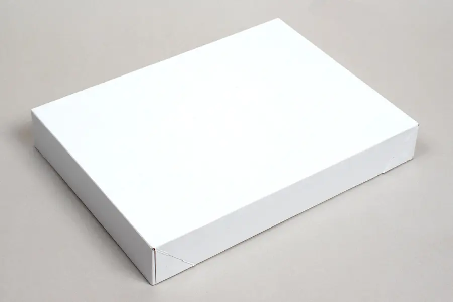 11.5X8.5X1.6 WHITE APPAREL BOX