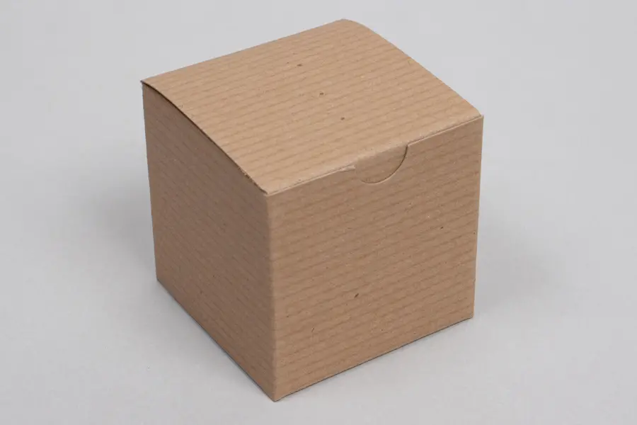 3X3X3 NATURAL KRAFT GIFT BOX