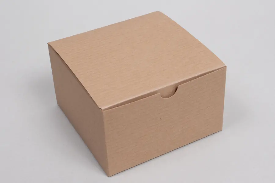 5X5X3 NATURAL KRAFT GIFT BOX