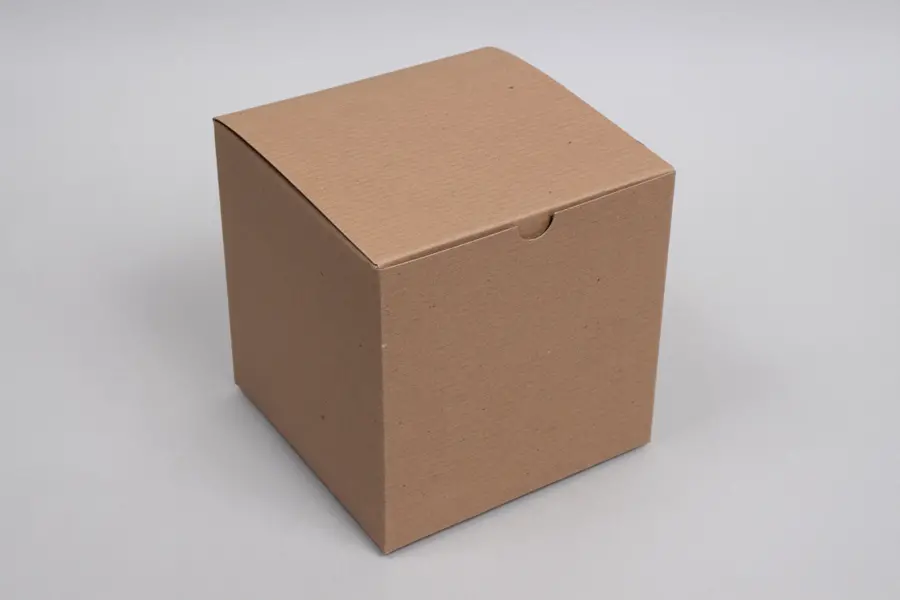 7X7X7 NATURAL KRAFT GIFT BOX