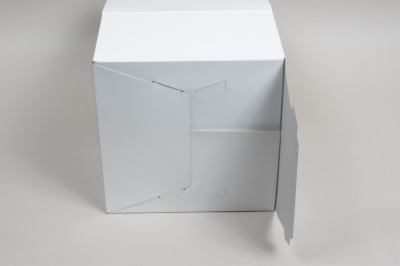 9L x 9W x 5-1/2H, Ohio Valley Gloss Gift Boxes, White