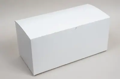 15x7x7 White Gloss Tuck-Top Gift Boxes