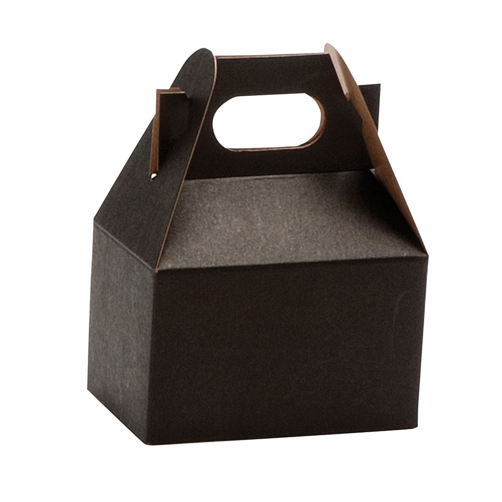 4 x 2.5 x 2.5 MIDNIGHT BLACK GABLE BOXES