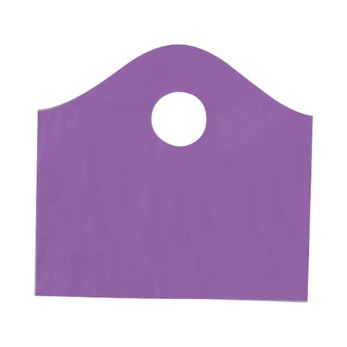 12 x 11 x 4 GRAPE FROSTED WAVETOP PLASTIC BAGS