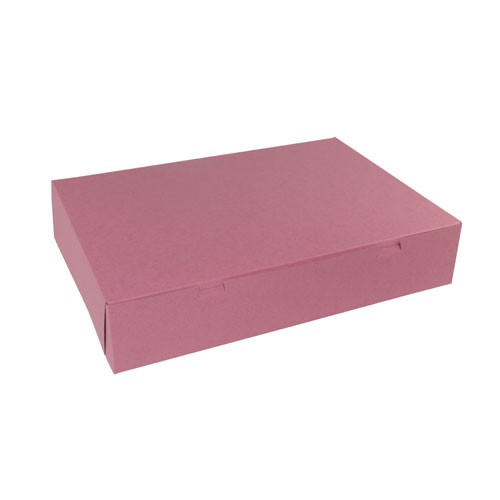 20 x 14 x 4 (1/2 SHEET) STRAWBERRY ONE-PIECE BAKERY BOXES