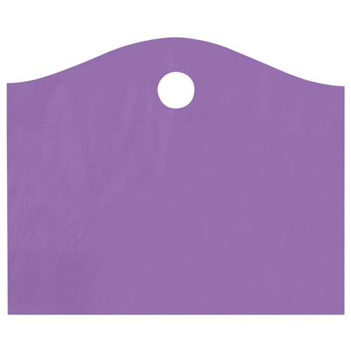 22 x 18 x 8 GRAPE FROSTED WAVETOP PLASTIC BAGS