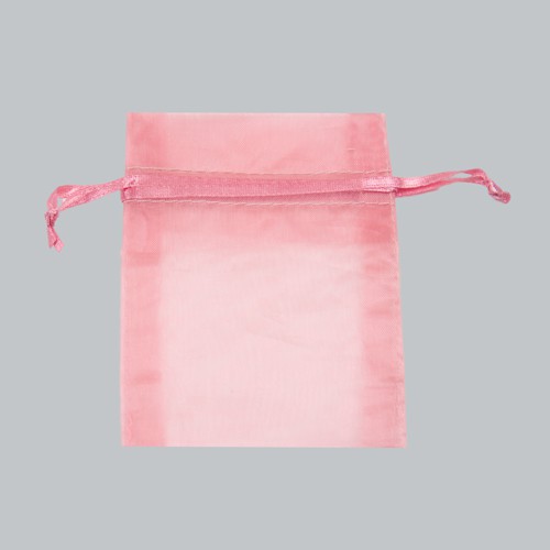 3 x 4 MAUVE SHEER ORGANZA POUCHES