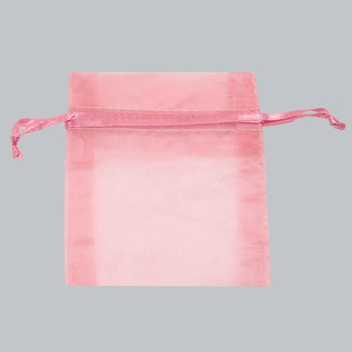 5 x 6-1/2 MAUVE SHEER ORGANZA POUCHES