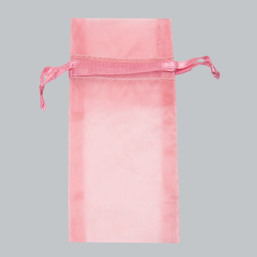 6 x 14 MAUVE SHEER ORGANZA POUCHES