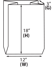 How to Measure a Side Gusset Merchandise Bag