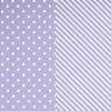 Lavender Dot & Stripe